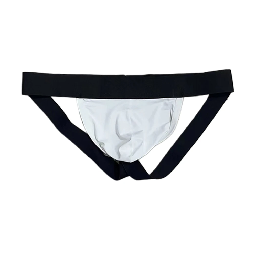 Herren rücken freie Jock strap sexy Slips Jock Strap atmungsaktive Unterwäsche weiche Elastizität Unterhose Patchwork erotischen Low Rise Tanga