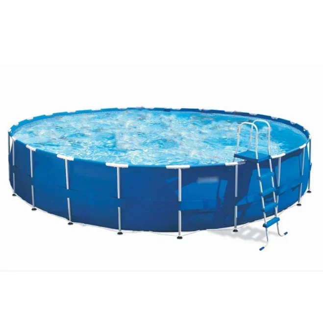 

Above Ground Swimming Pool With Filter Pump 305*76cm Metal Frame Swimming Pool Hot Sale Water Park