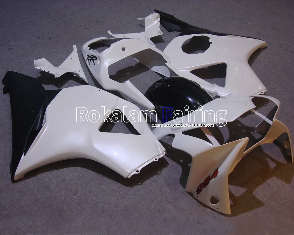 

Высокое качество для Honda CBR 900RR 2002 2003 954, белый, черный CBR900RR 954 RR 0203, комплект обтекателя двигателя (литье под давлением)