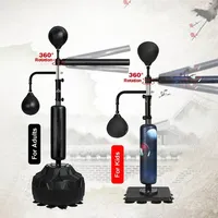 Hot Sales Suitable For Adult Reflex Spinning Bar Boxing Speed Punch Bag Standing