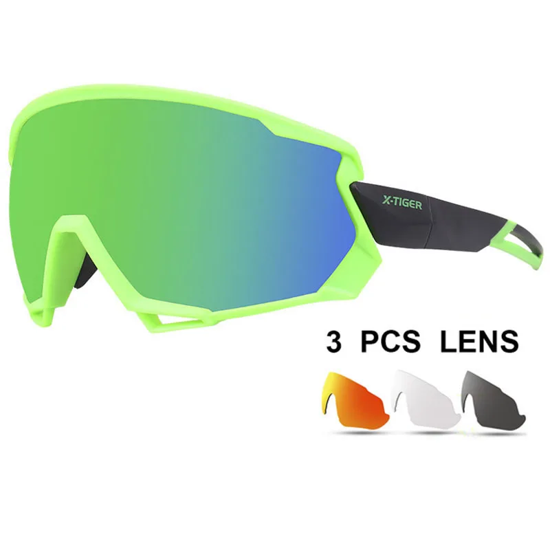 X-TIGER Radfahren Sonnenbrille Mtb Polarisierte Sport Radfahren Brille Fahrrad Mountainbike Brille Männer Frauen Radfahren Brillen