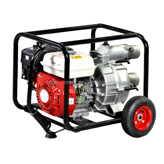 

Водяной насос газового двигателя 196cc, 3-дюймовый портативный бензиновый водяной насос, аксессуары для генератора