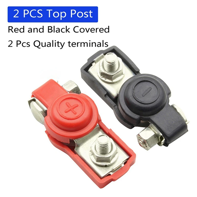 6 Pair Battery Terminal Heavy Duty Car Vehicle Quick Connector Cable Clamp Clip