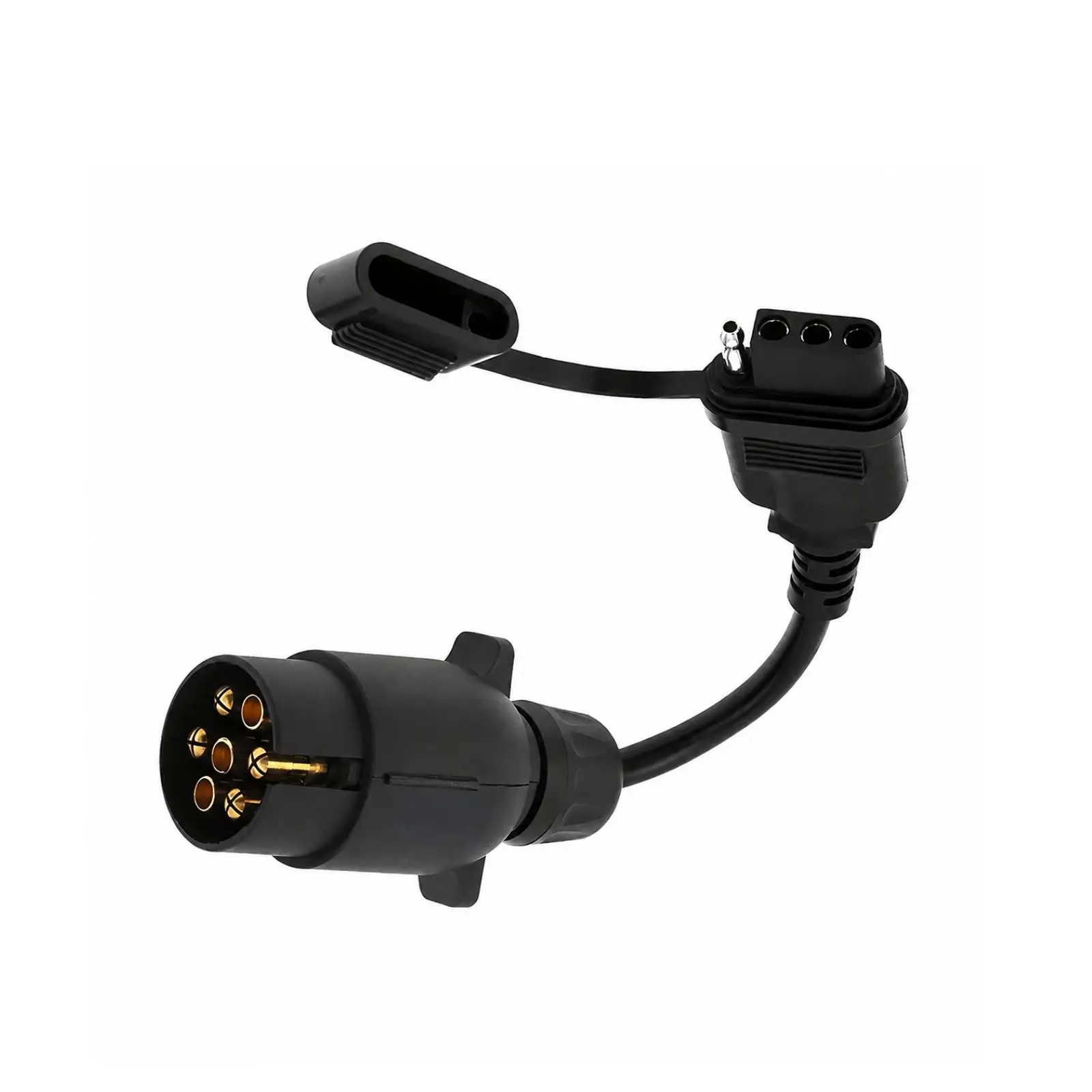 Trailer Wiring Adapter Dust-Resistant for Routine Electrical Linkages