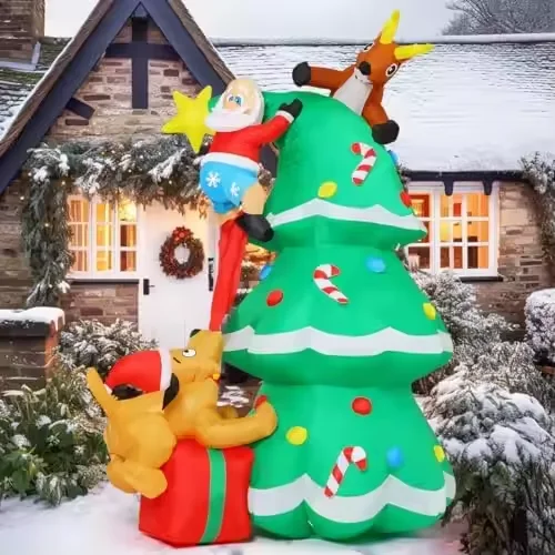 7.3ft Christmas Inflatables Trees Outdoor Decorations Wholesale Christmas Decorations