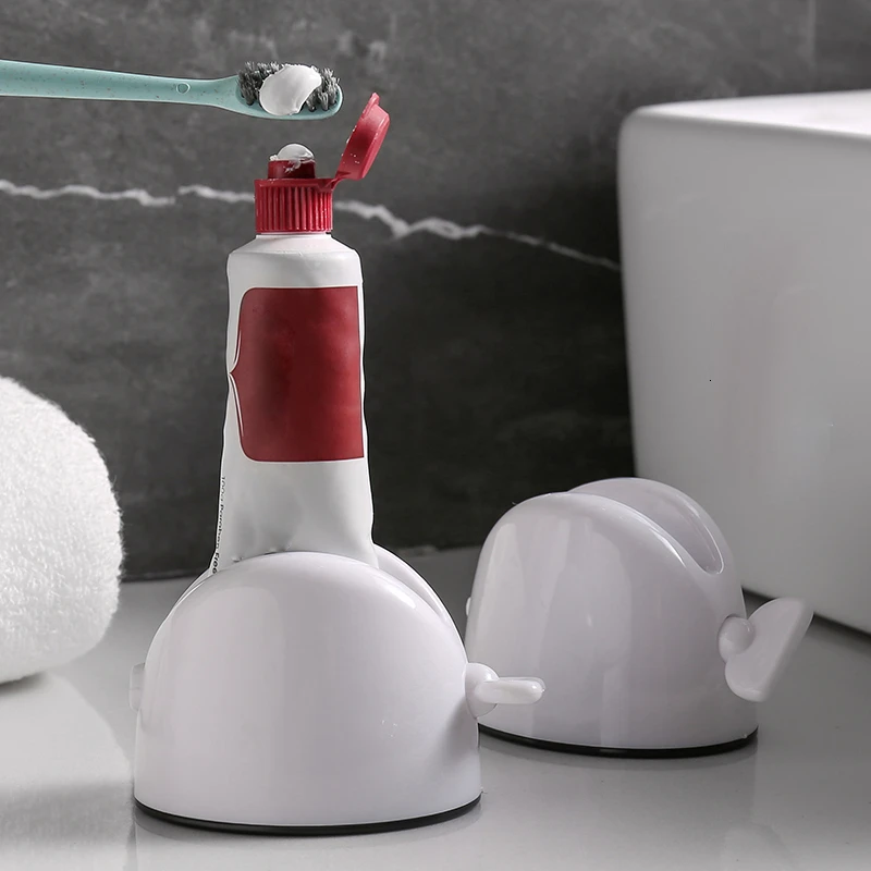 1pcs Rolling Toothpaste Squeezer Cream Tube Squeezing Dispenser Creative Tooth Paste Holder Creative Bathroom Accessories Sets image 3