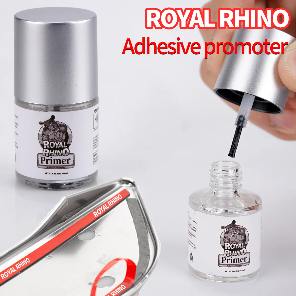 Promotor de adhesión de imprimación adhesiva 944, herramienta de aplicación de envoltura de coche, estilismo de puerta de coche para cinta de 10ML
