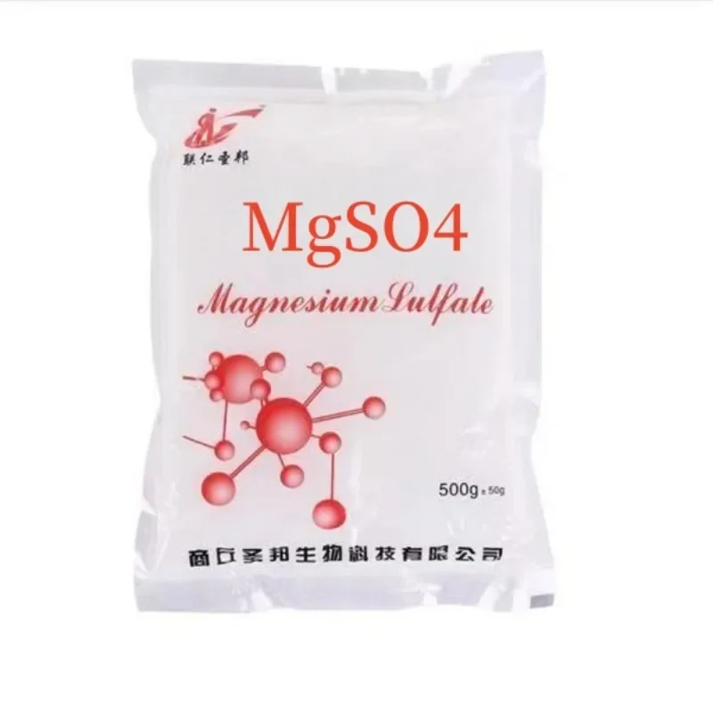 High Quality 500g Magnesium Sulfate Food for Plant Growth - USP Grade MgSO4 Fertilizer Epsom Salts