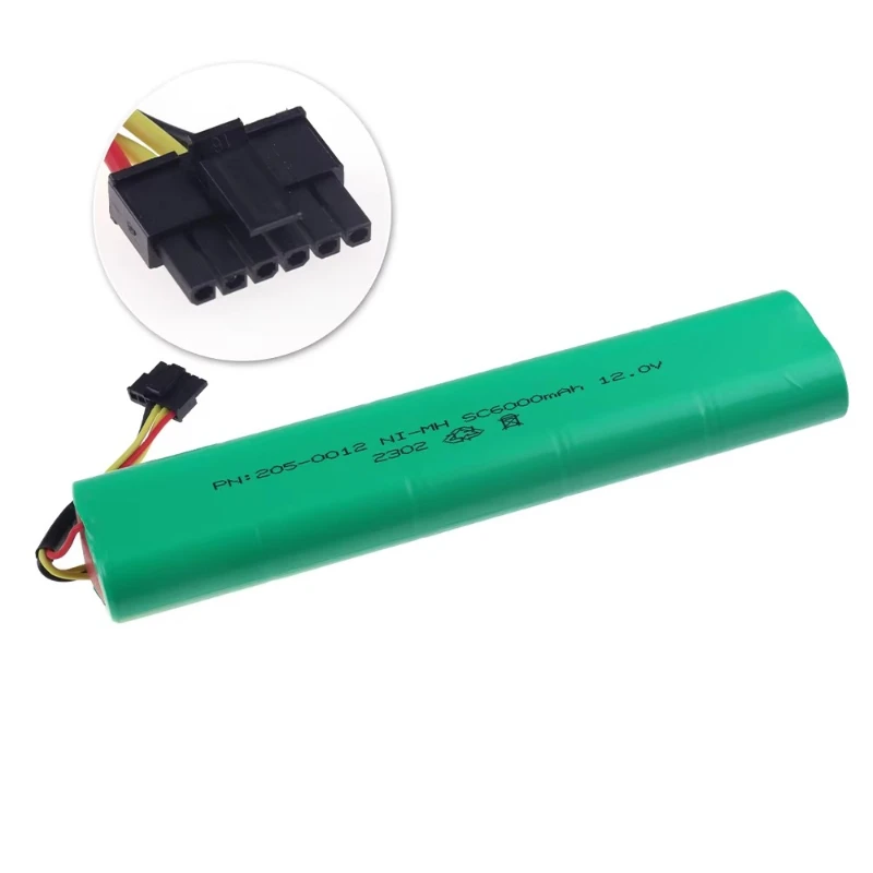 6000mAh Suitable for Neato Botvac Vacuum Cleaner Battery 12V  70 75 80 85 D75 D85 Long Lasting  Rechargeable  Battery