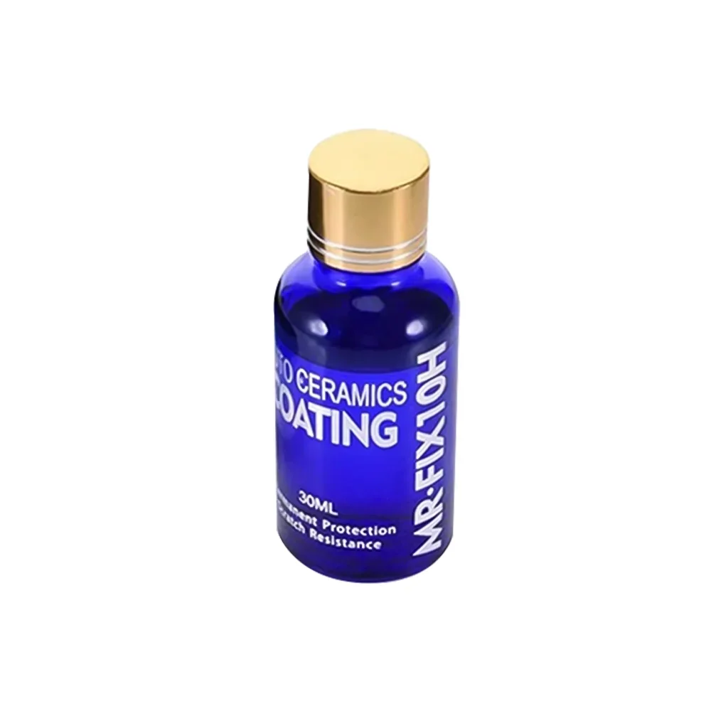 2 Stuks 30Ml 10H Anti-Kras Auto Keramische Glaslaag Vloeibare Hydrofobe Verf Zorg Polish Super Detaillering Coating voor Auto Styling