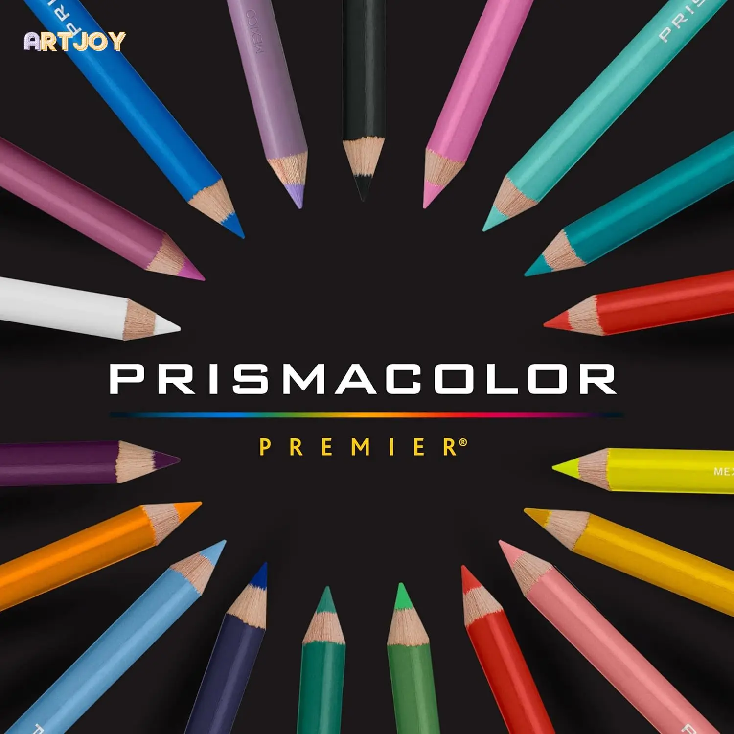 أقلام رصاص ملونة جديدة من Prismacolor Premier، قلب ناعم، عدد 150 72، فائقة النعومة، متينة، ألوان نابضة بالحياة، أصباغ مشبعة غنية