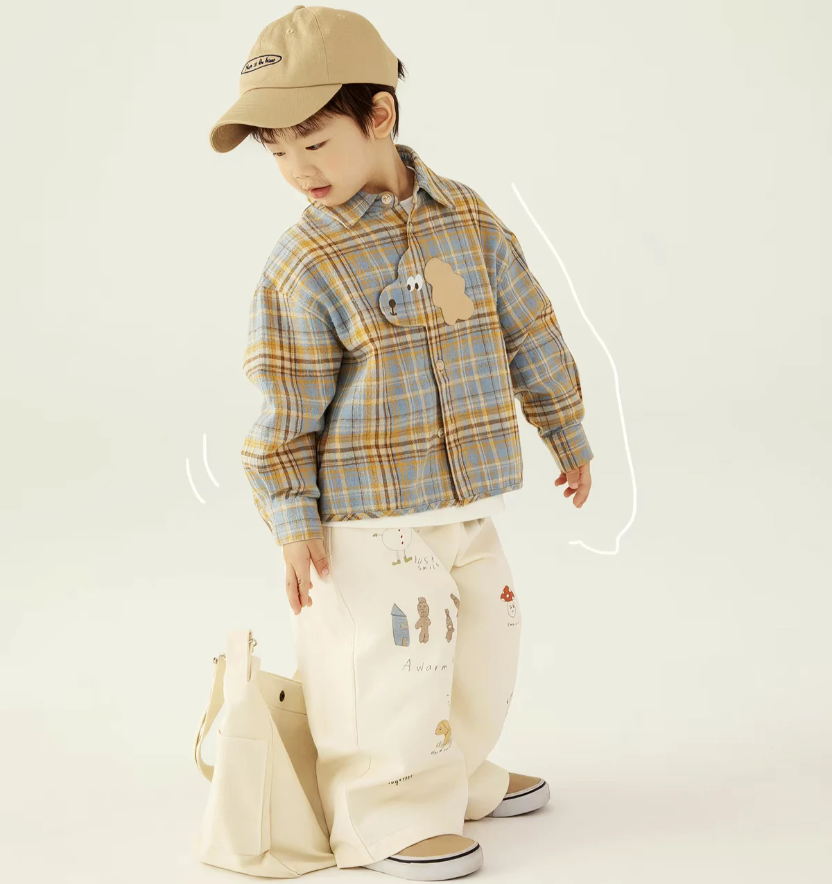IENENS Kids Shirt Children Tops Clothes Spring Autumn Baby Plaid Blouses Toddler Infant Boy Long Sleeve Tees  1 2 3 4 Years