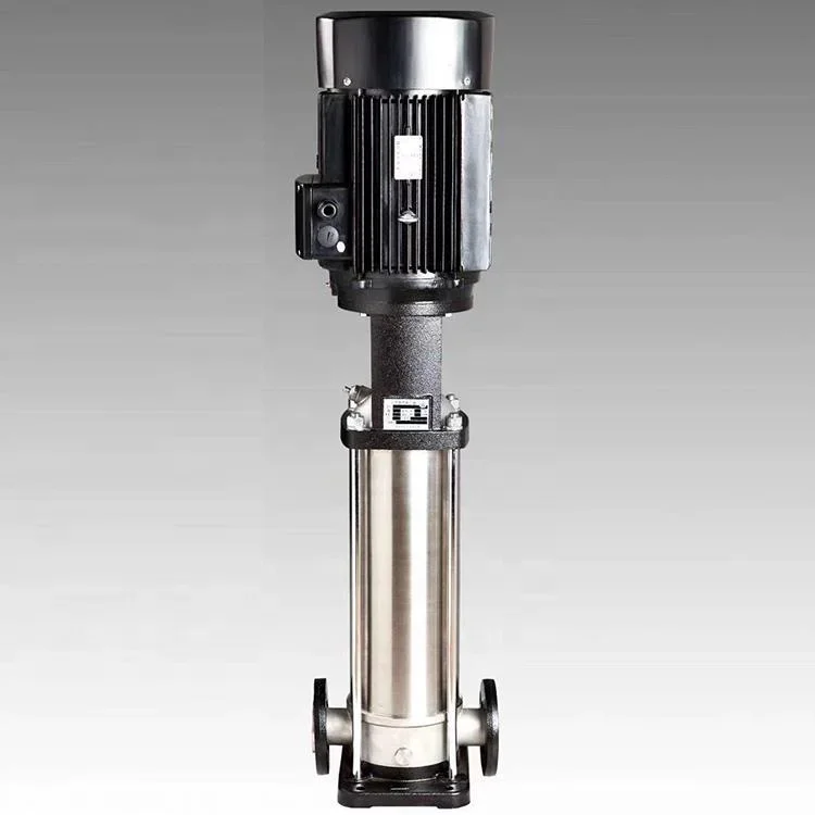 مضخات معززة لضغط المياه، مضخة نزح مياه البحر ذات الطرد المركزي العمودي QDL مضخة كهربائية متعددة المراحل من الفولاذ المقاوم للصدأ القياسية #6