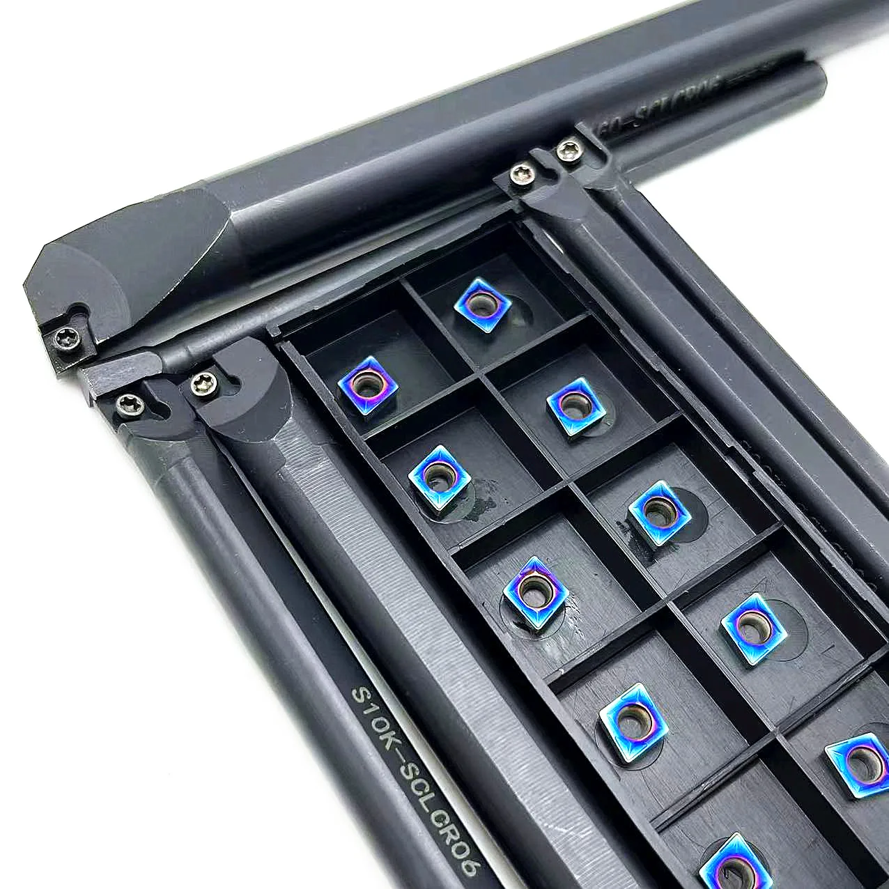 Suporte interno da ferramenta de torneamento, inserção do carboneto, CCMT, S06K, S07K, S08K, S10K, S12M, S16Q, SCLCR06, CCMT060204, KT7030, alta qualidade