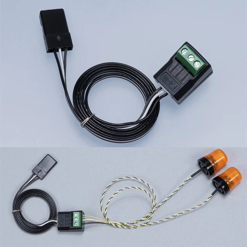 2.54 Dupont Line Adapter Lighting Connection Cable Terminals for Model Car Airplane Boat Tamiya RC Dump Truck SCANIA 770S VOLVO