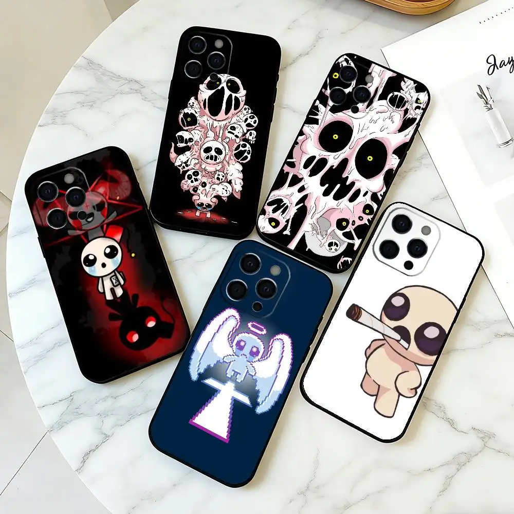 Isaac T-The Binding of Isaac  Phone Case Silicone Soft For IPhone 17 16 15 14 13 12 11 X XR Plus Pro Max Plus