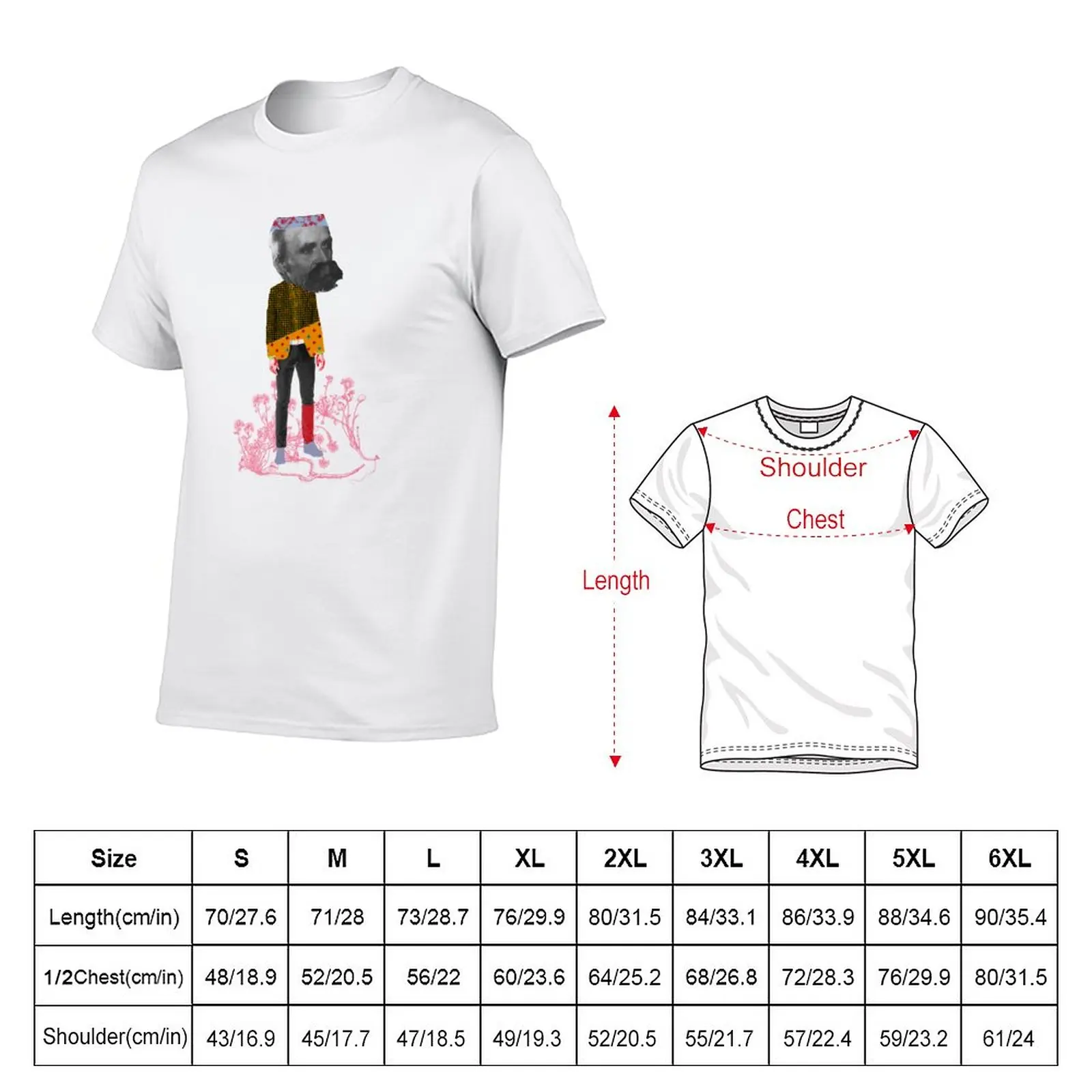 New Nietzsche Art T-Shirt Anime t-shirt anime customized t shirts quick-drying t-shirt workout shirts for men