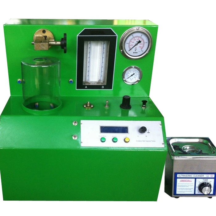 

PQ1000 High Pressure Diesel Fuel Common Rail Injector Testing Machine test bench with Ultrasonic Cleaner