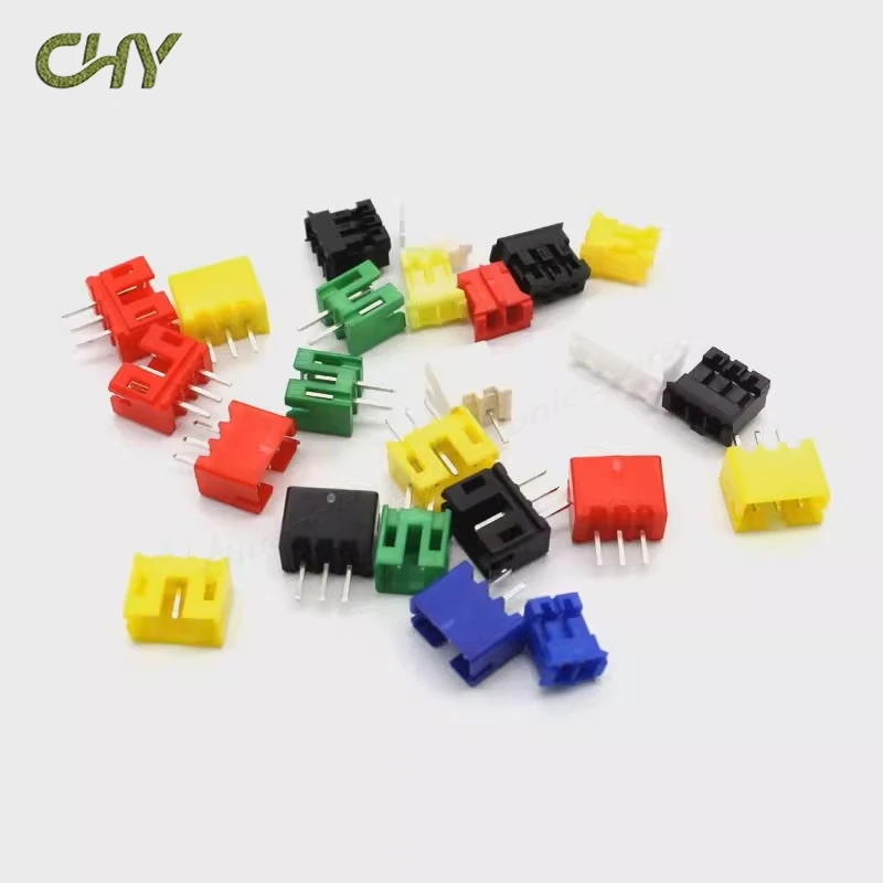 20PCS PH2.0mm Pitch Colorful Connector Housing Red Black Blue Yellow Green 2P 3P 4P
