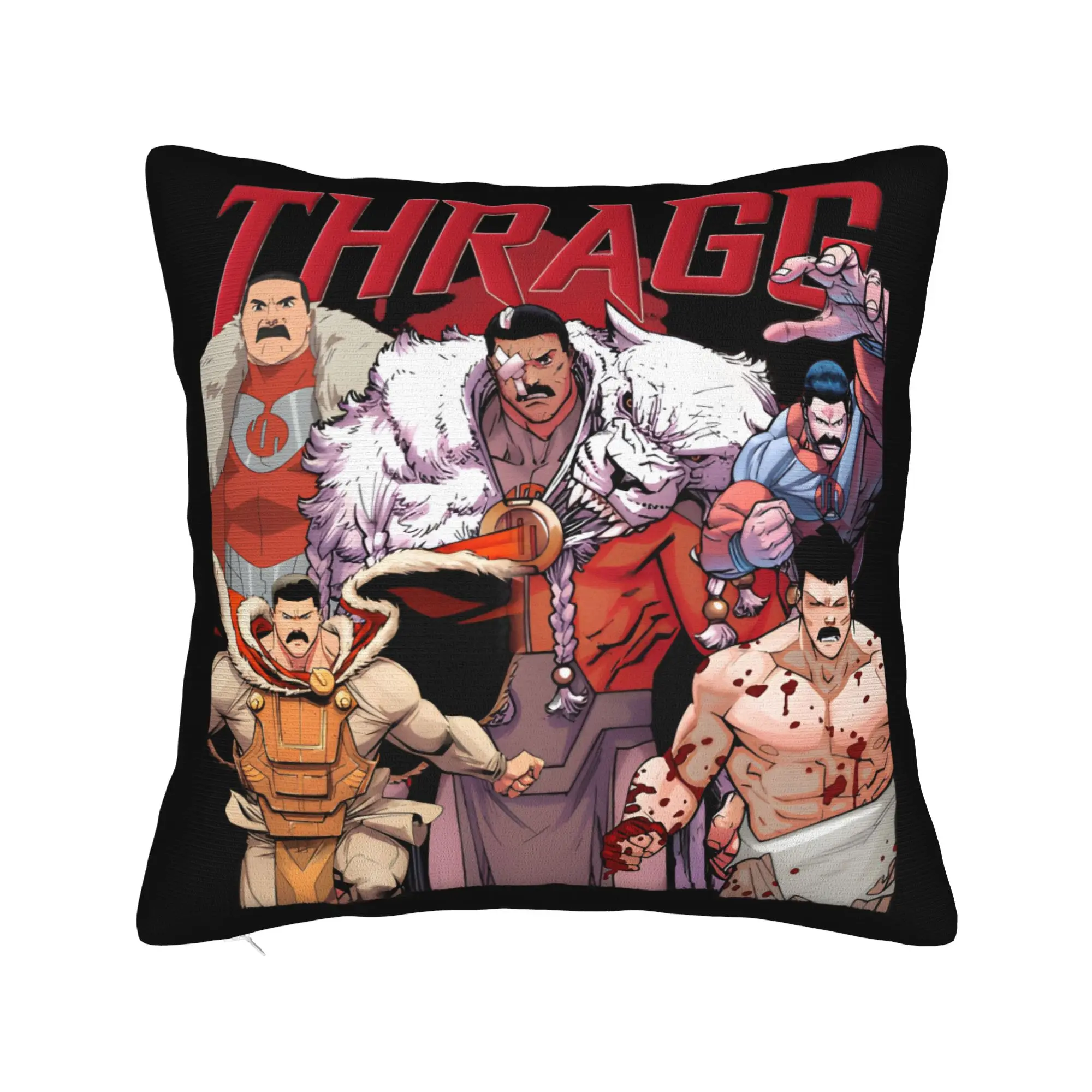 Thragg Invincible Comic  Pillow Case  Fashion Pillow Cover Design Pillowcases For Chair Sofa Home Decor