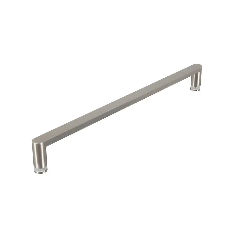 

Shower Door Handle Only Ergonomic Grip Rust-Resistant Stainless Steel Chrome Modern Bathroom Accessory with Easy Installation