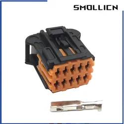 1 Set 10 Pin/Way 1.5mm Female For Peugeot 206 Side Mirror Plastic Auto Electrical Wire Connector Plug 98823-1011