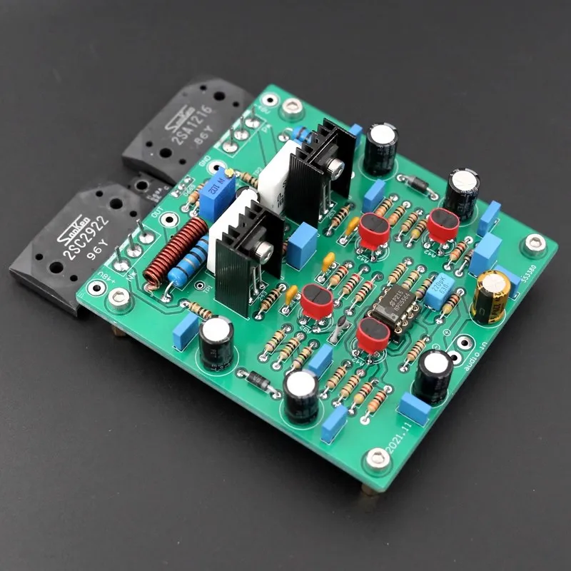 HiFi 150W Mono Power Amplifier Board Based on Goldmund Audio Amp Circuit