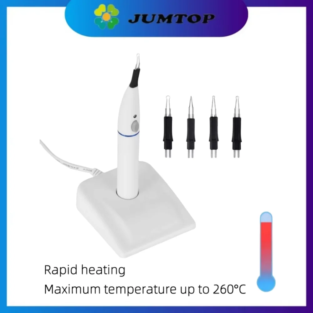 

Dentist Tools 4 Tips Tooth And Gum Cutter Dental Gutta Percha Cutting Wireless Charging Socket Heating System Medical Equipment