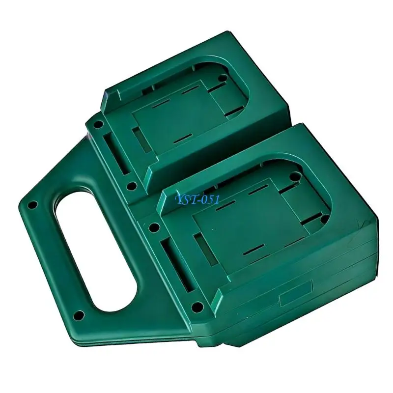 E15A Industrial Battery Holder Organizers for 18V Tool with Safe Locking Mechanism