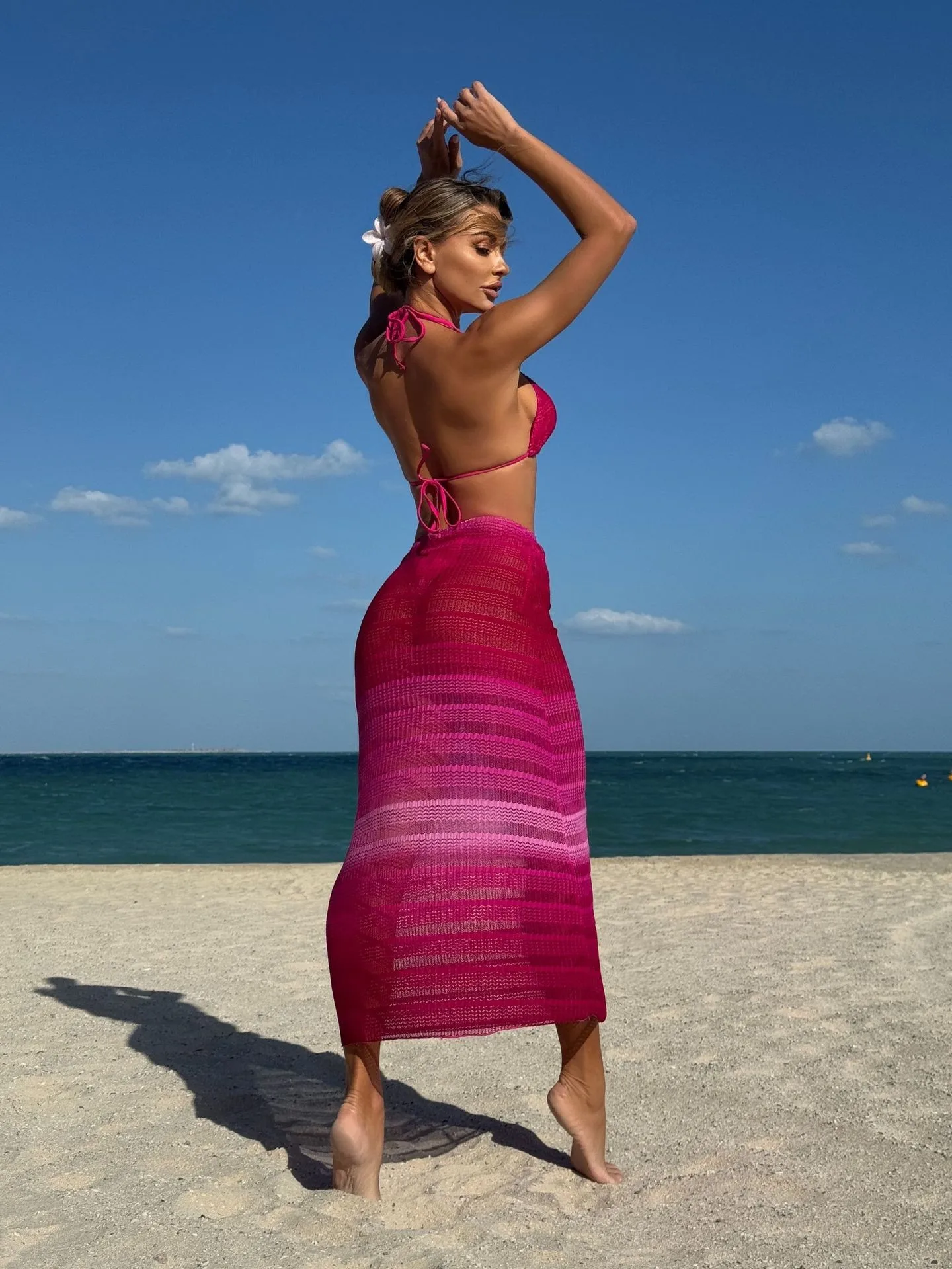 2026 Bikini Swimsuit Women Triangle Top Tie Side Bottom Bikinis Solid Color Beachwear Swimwear Halter Neck Two Piece Bikini