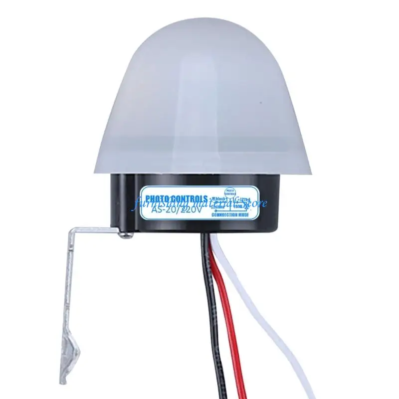 Y5GD 2Pcs 220V 50-60Hz 10A Sensitive Auto Switches Rainproof Automatic Light Switches