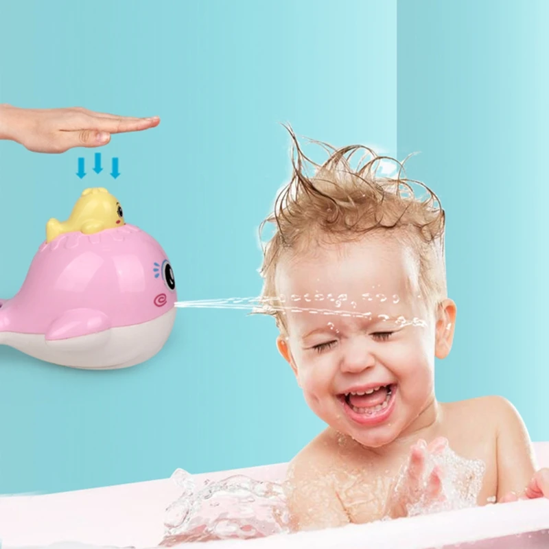 Bath Bubble Making Toy Bathtub Suction Cups Spin Game Gift for Children