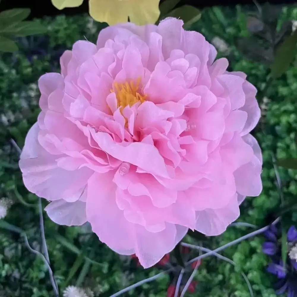 

LED Simulation Peony Flower Solar Light Outdoor Garden Decoration Balcony Villa Landscape Solar Flower Ground Mounted Lawn Lamp