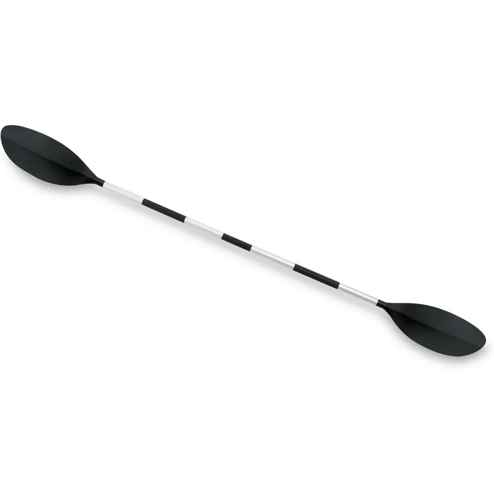 

Kayak Paddle: Ribbed Spoon Shaped Blades – Durable Lightweight Shaft – Comfortable Grips – 3-Position Feather Adjustability – T