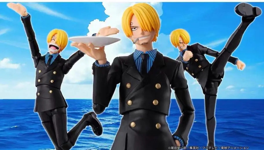 

Coming Soon Original Bandai ONE PIECE S.H.Figuarts Sanji Action Figure Model Toy