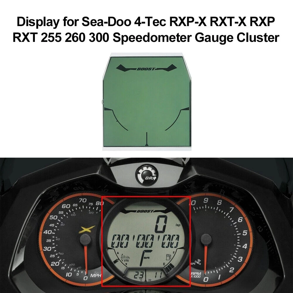 

Dashboard LCD Display for Sea-Doo 4-Tec RXP RXP-X RXT RXT-X 255 260 300 Gauge Cluster Boost