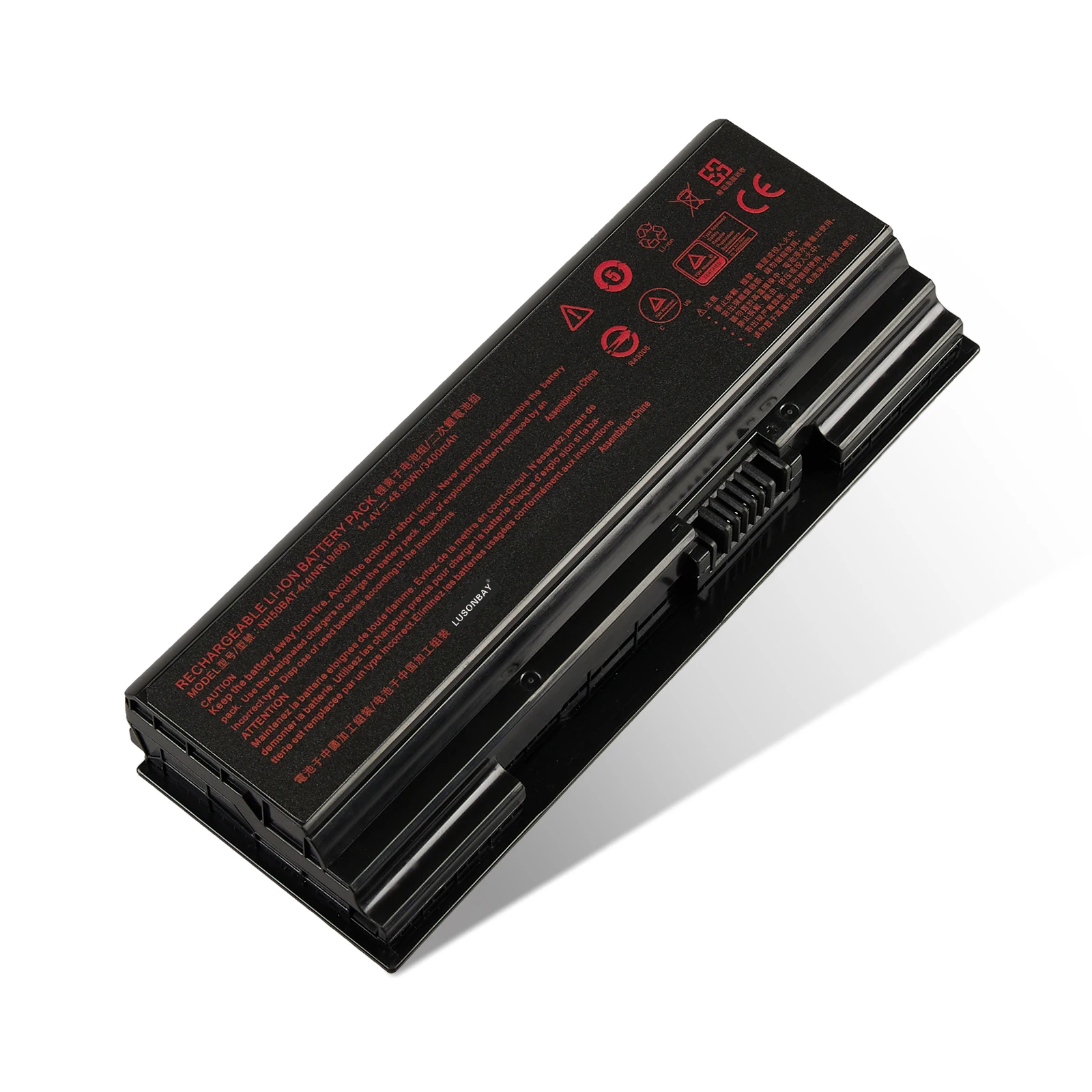 Bateria LUSONBAY NH50BAT-4 do Clevo NH70RAQ NH55EDQ NH50RA NH55RCQ NH58RDQ NH70RHQ NH58RCQ, do Machenike T58, do Sager NP6875 — zdjęcie produktu 7