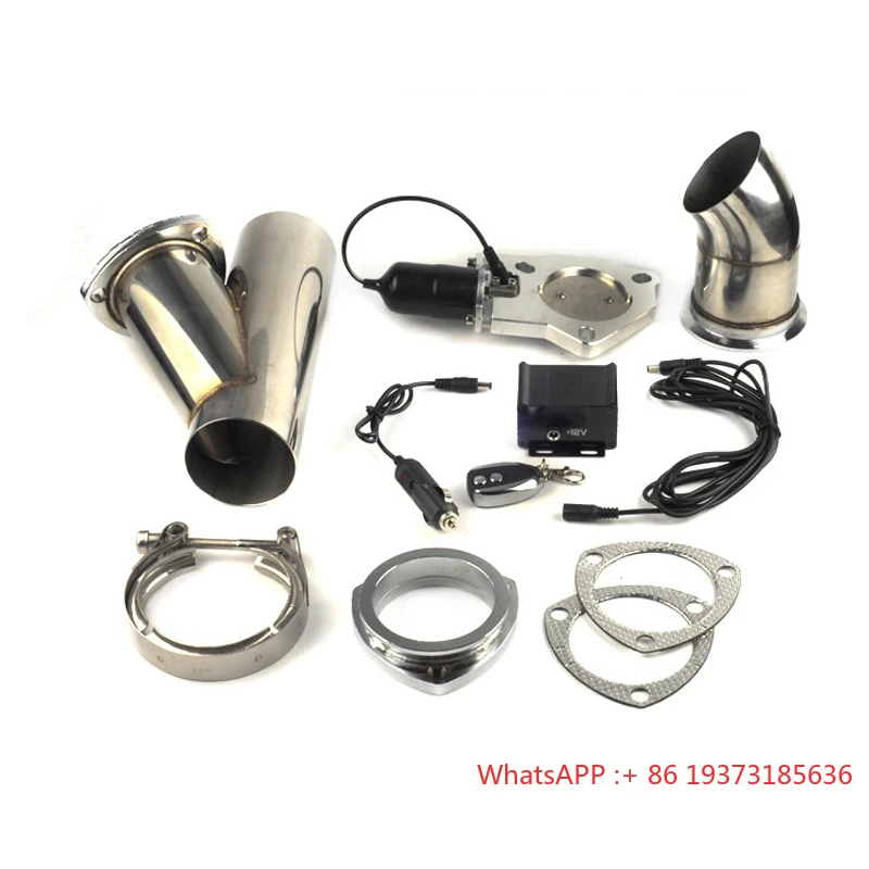 

2.5 Inch Electric Stainless Exhaust Cutout Cut Out Dump Valve/switch with Remote Control KYR