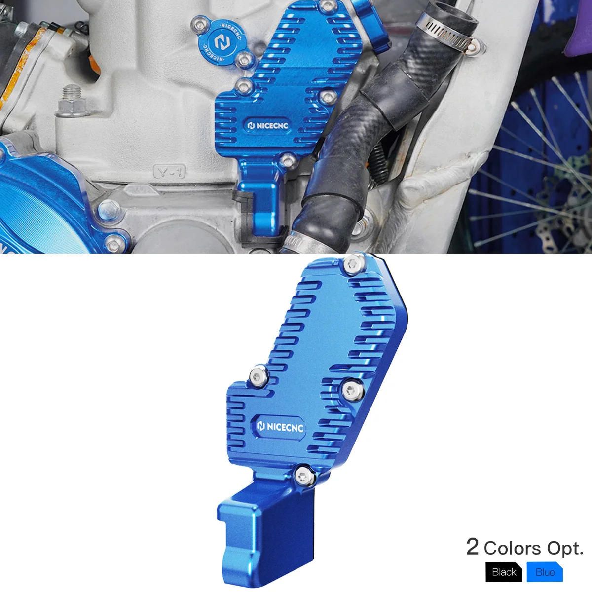 

NICECNC For Yamaha YZ 250 250X YZ250 1999-2023 YZ250X 2016-2023 2022 2021 2020 2019 Cylinder Power Valve Cover Guard Protector