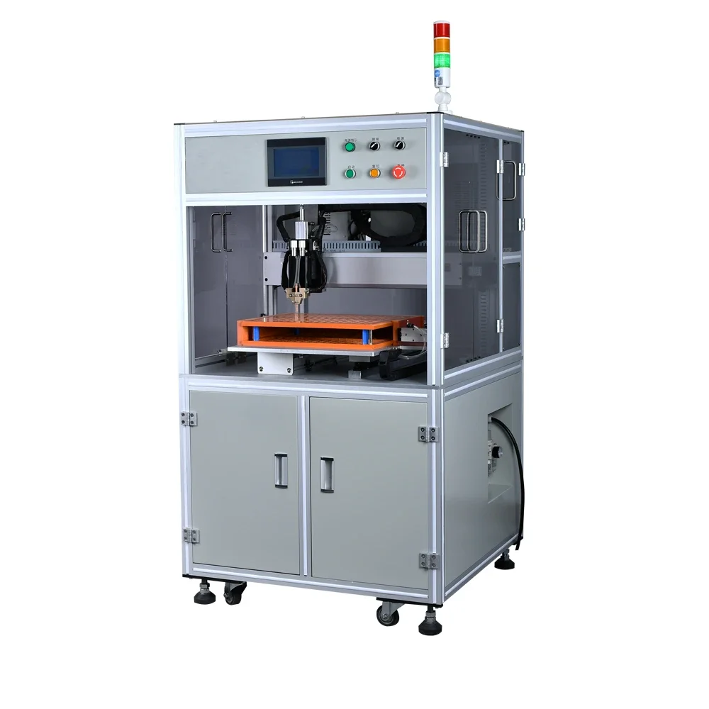 Automatic 18650 21700 26650 32700 Lithium Cylindrical Battery Pack Single Side Welding Machine Battery Spot Welder