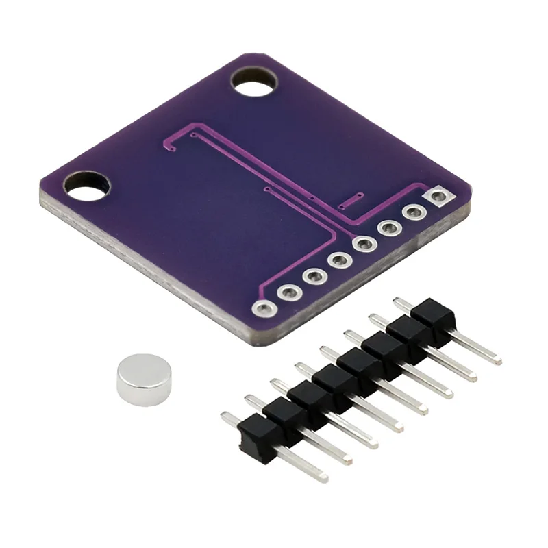 MT6816 High-Speed Precision Magnetic Encoder Module Magnetic Induction Angle Sensor Evaluation Board for Motor & Robotics