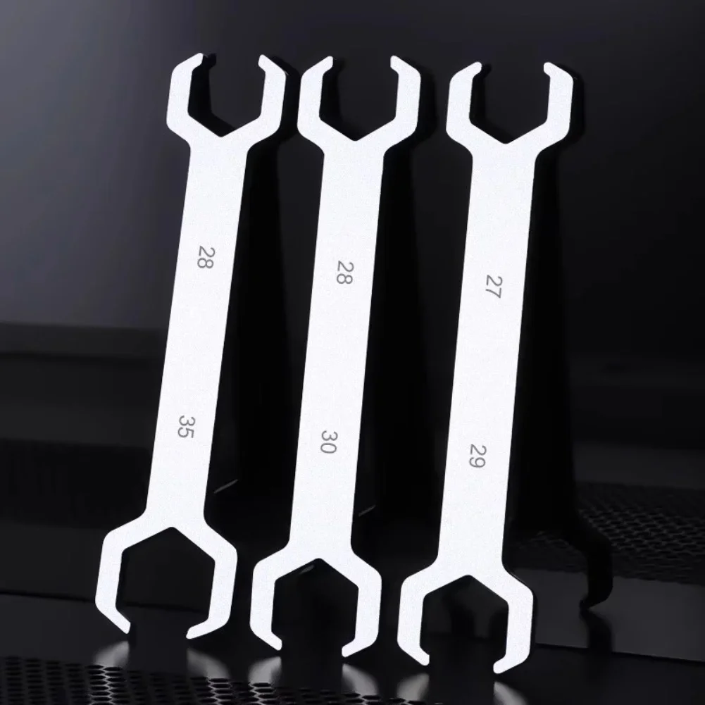 Dual Opening Wrench for Underfloor Heating Valve Repair Engineered Steel Construction with Leak Proof Seal and Comfortable Grip