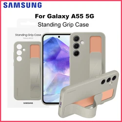 Original Samsung Standing Grip Case For Galaxy A55 Standing Grip Case EF-GA556