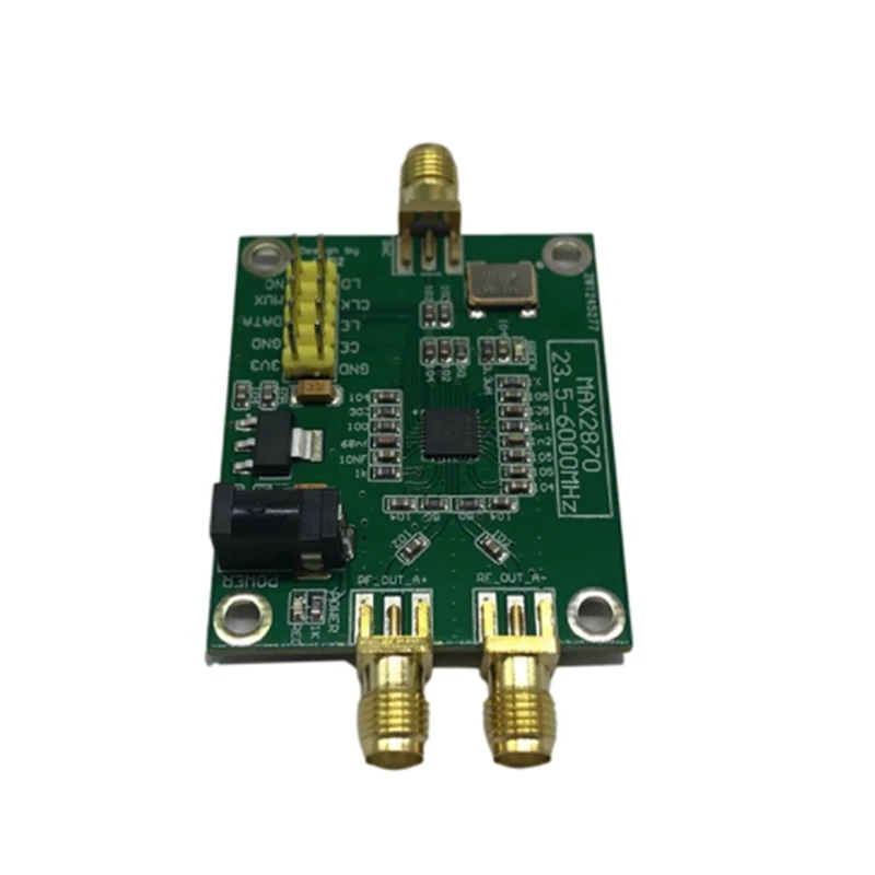 ABFT-2X LTDZ MAX2870 23.5-6000Mhz RF وحدة مصدر الإشارة الطيف مصدر إشارة محلل الطيف