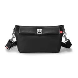 Orabird Black Women's Crossbody Bag Soft Leather Classic Durable Handbags