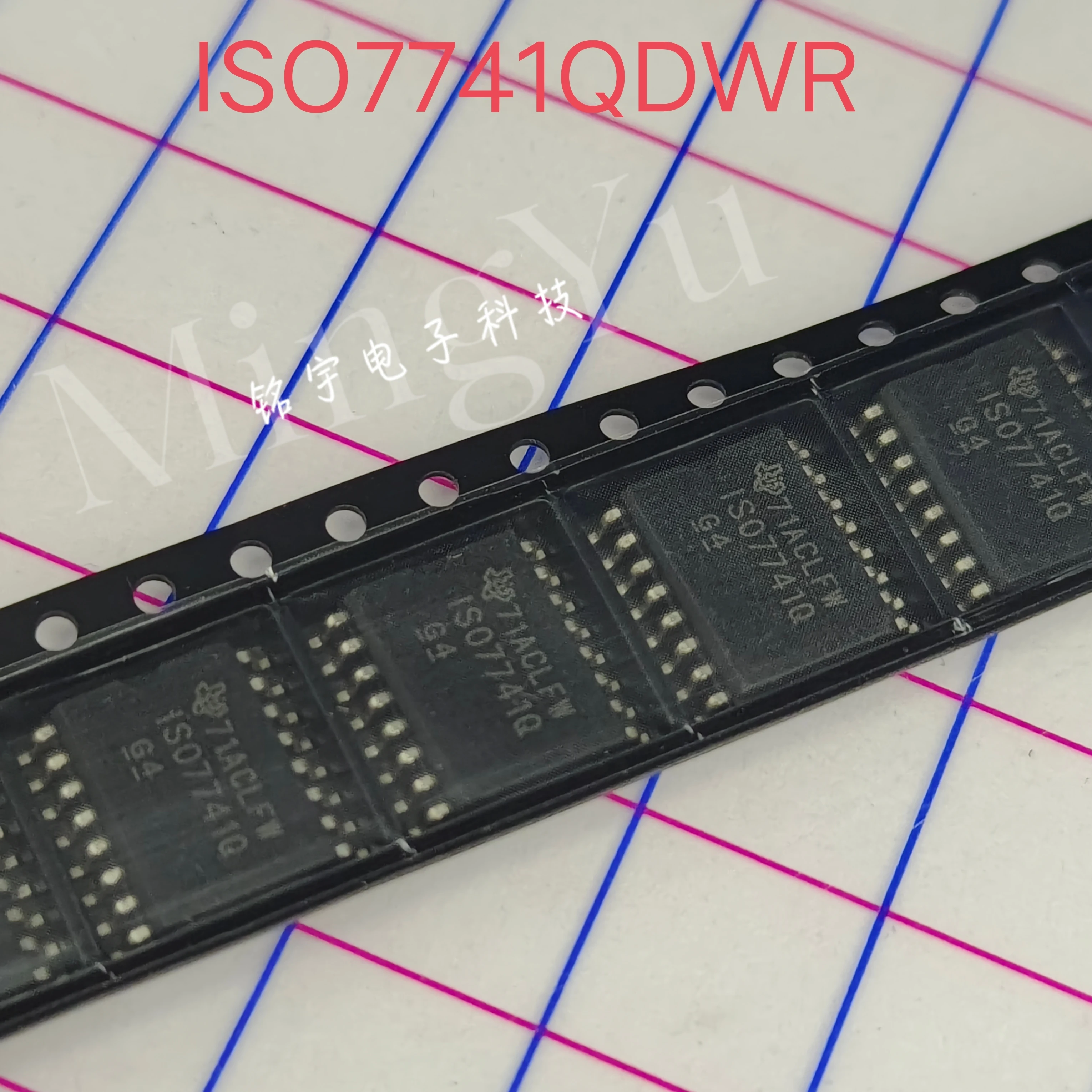 100% brand new ISO7741 ISO7741QDWR Original and authentic products encapsulation:SOIC16