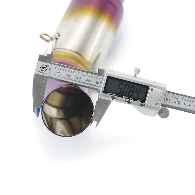 Voor Ninja 1000 Z1000 Z1000SX 2010-2024 Motocross Motorfiets Uitlaatpijp Mid Pijp Slip Op 51mm Koolstofvezel uitlaat