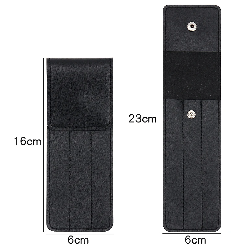 1 pçs pinças capa de couro lash levantamento sobrancelha clipe titular saco armazenamento coleção caso extensão cílios suprimentos ferramentas maquiagem