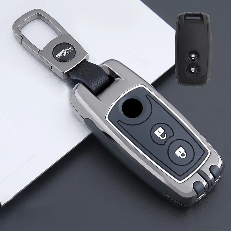 Car Key Case Fob for Suzuki Grand Vitara Swift SX4 Escudo Accessories Keychain Remote Protection Cover Shell Housing Ring Holder - view 6