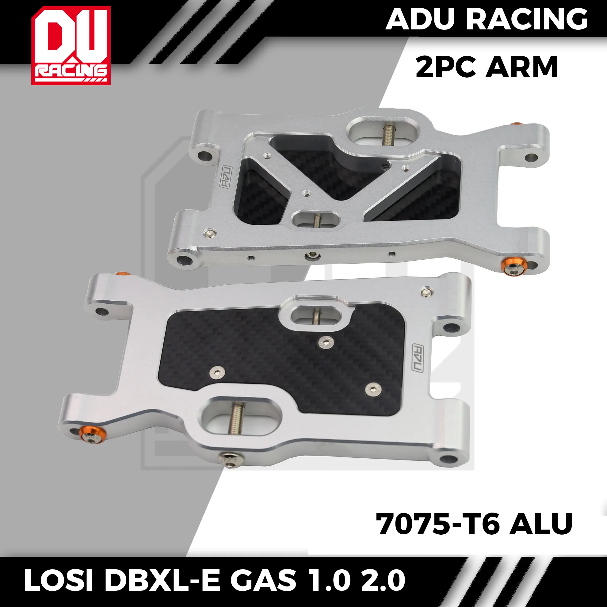 

ADU RACING 7075-T6 Aluminum Suspension arm set For losi dbxl ,losi dbxl-e